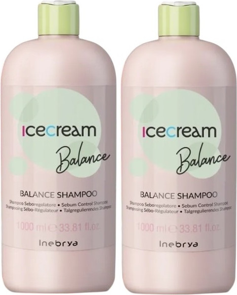 Изображение товара Шампунь для волос Inebrya Balance себорегулирующий для жирной кожи головы (2x1л)