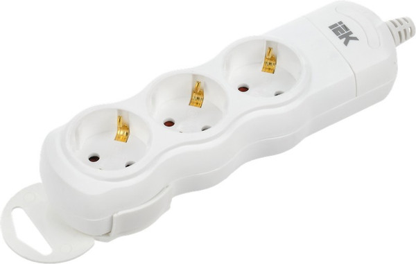 Изображение товара Колодка удлинителя IEK WYP10-D-KP-16-03-ZS-K01