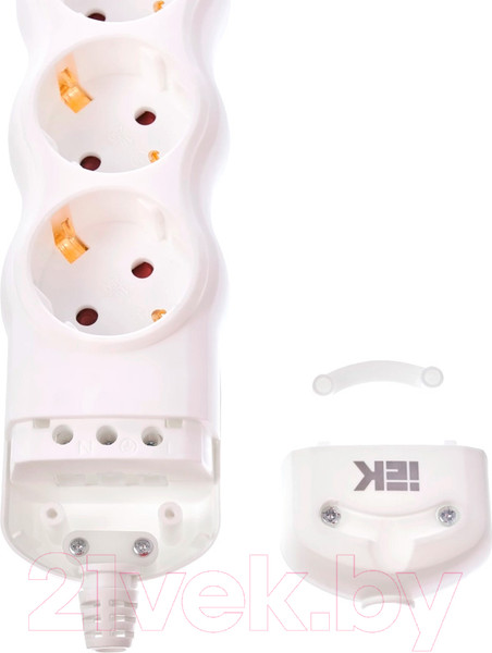 Изображение товара Колодка удлинителя IEK WYP10-D-KP-16-04-ZS-K01