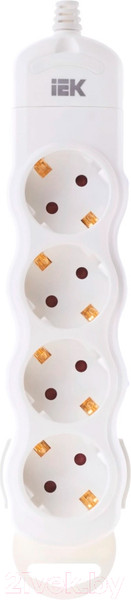 Изображение товара Колодка удлинителя IEK WYP10-D-KP-16-04-ZS-K01