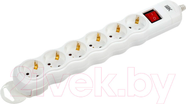 Изображение товара Колодка удлинителя IEK WYP10-D-KP-16-06-ZKS-K01