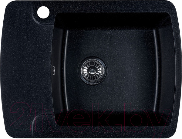 Изображение товара Мойка кухонная БелЭворс Flexi R (черный, без сифона)