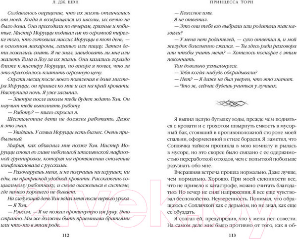 Изображение товара Книга FreeDom Принцесса Торн / 9785041960568 (Шэн Л.)