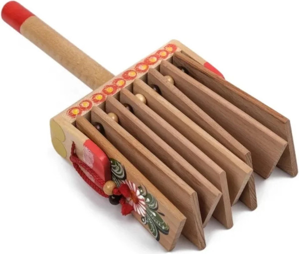 Изображение товара Трещотка музыкальная Мастерская Сереброва MS-K2-TR-07