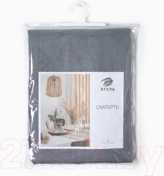 Изображение товара Скатерть Этель Linen Collection / 10610034 (серый)
