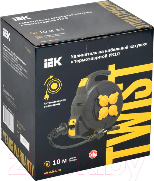 Изображение товара Удлинитель на катушке IEK TW-KP27-16-04-10-44
