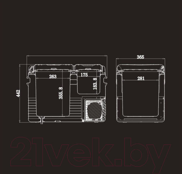 Изображение товара Автохолодильник Meyvel AF-K45D