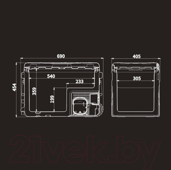Изображение товара Автохолодильник Meyvel AF-U45-travel