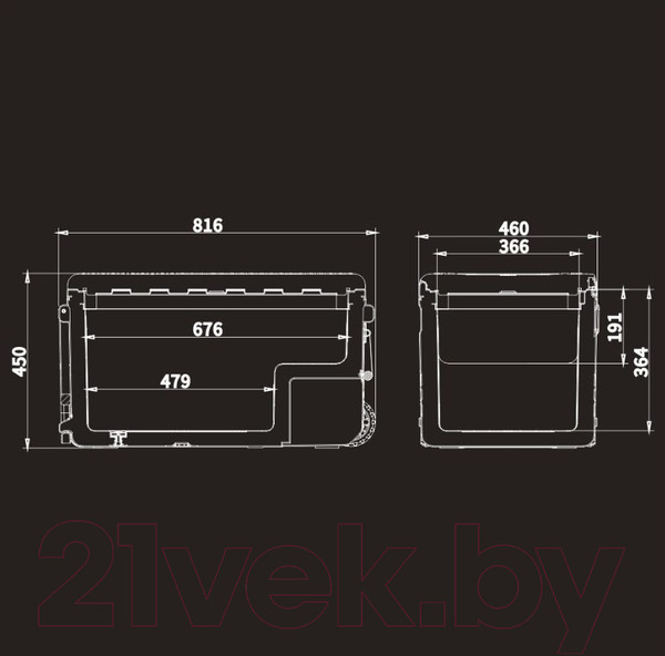Изображение товара Автохолодильник Meyvel AF-U75-travel