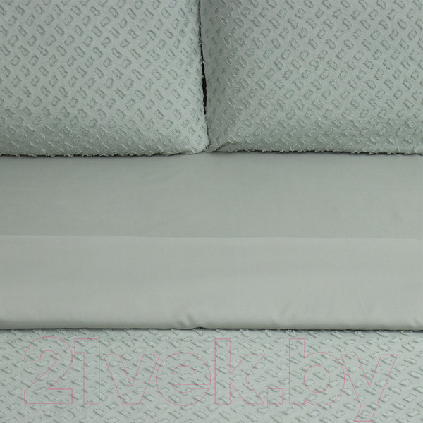 Изображение товара Комплект постельного белья Love Life Tufting. Квадрат 2сп / 10323082 (зеленый)