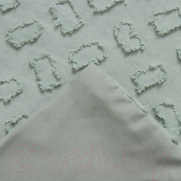 Изображение товара Комплект постельного белья Love Life Tufting. Квадрат 2сп / 10323082 (зеленый)