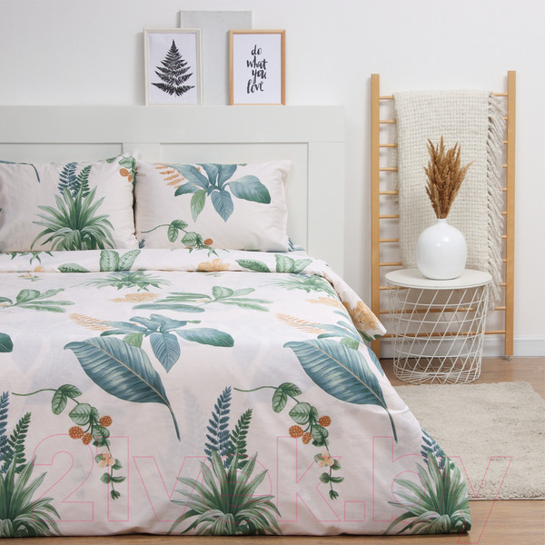 Изображение товара Комплект постельного белья Love Life Тропики 1.5сп / 10416702