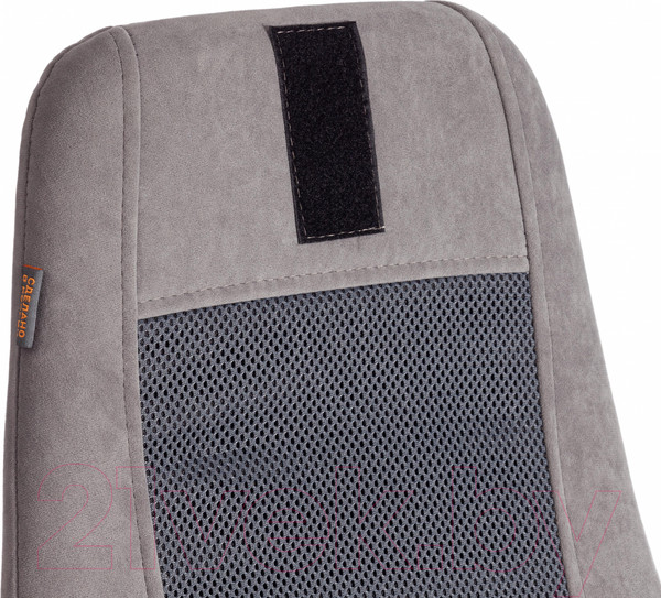 Изображение товара Кресло офисное Tetchair Aviator флок/ткань (олива/серый/серый)