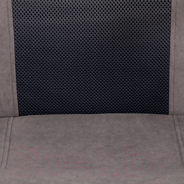 Изображение товара Кресло офисное Tetchair Aviator флок/ткань (серый/серый)