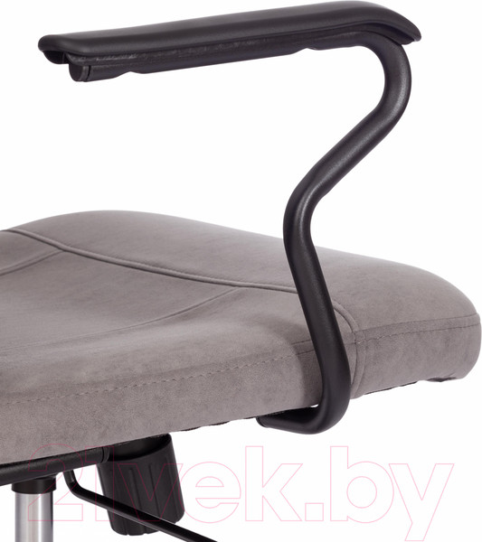 Изображение товара Кресло офисное Tetchair Aviator флок/ткань (серый/серый)