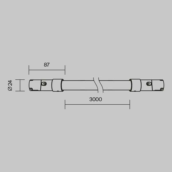 Изображение товара Трековый светильник Maytoni TR209-1-48W3K-B