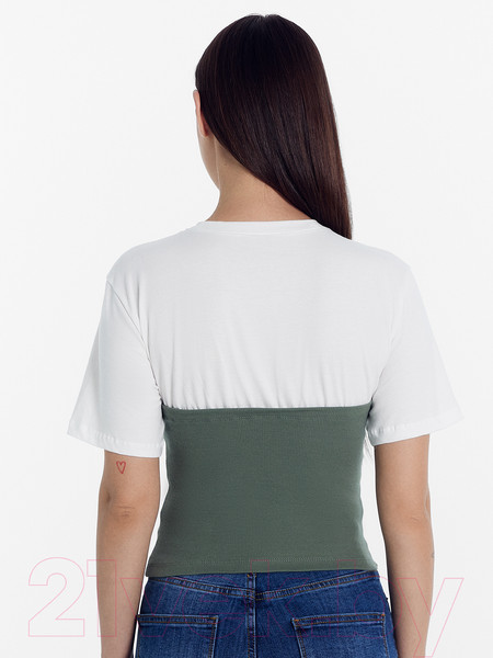 Изображение товара Футболка Mark Formelle 112974 (р.164/170-92-98, белый/агава)
