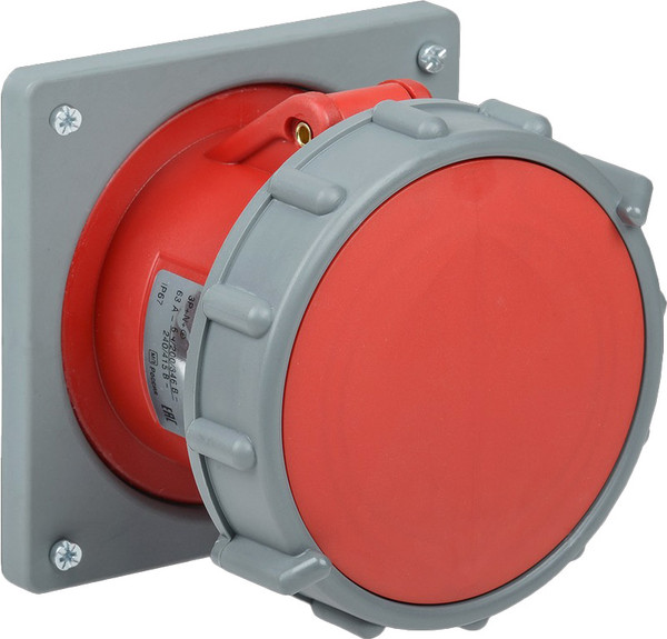 Изображение товара Розетка силовая IEK PSN70-063-5-2-67