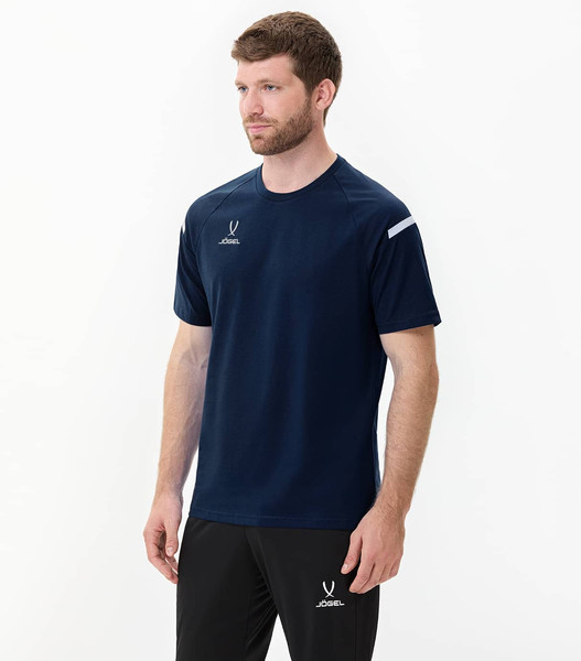 Изображение товара Футболка игровая футбольная Jogel Camp 2 CVC Training Tee (M, темно-синий)
