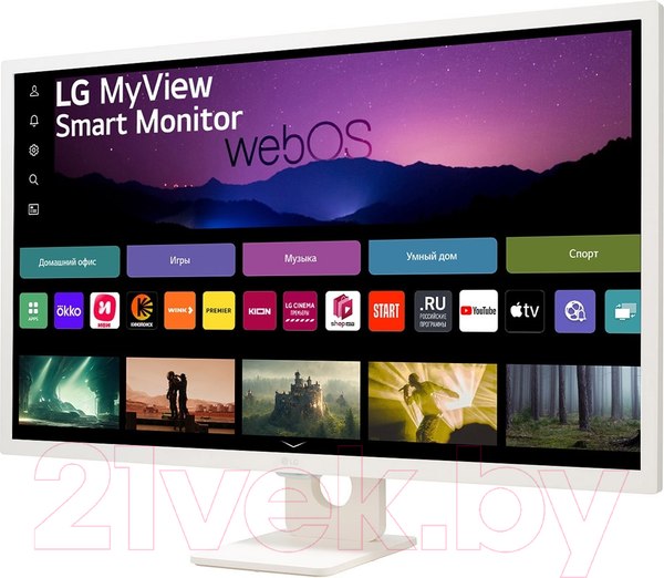 Изображение товара Монитор LG 32SR50F-W
