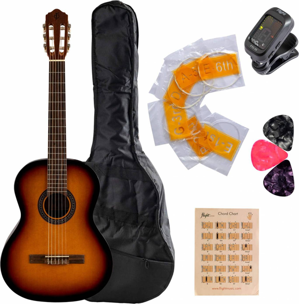Изображение товара Акустическая гитара Flight C-120 NAT PACK