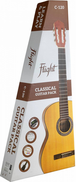 Изображение товара Акустическая гитара Flight C-120 NAT PACK