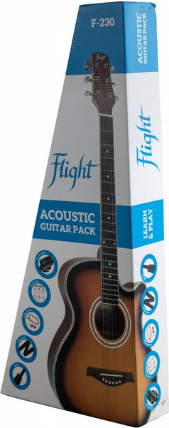 Изображение товара Акустическая гитара Flight F-230 NAT PACK
