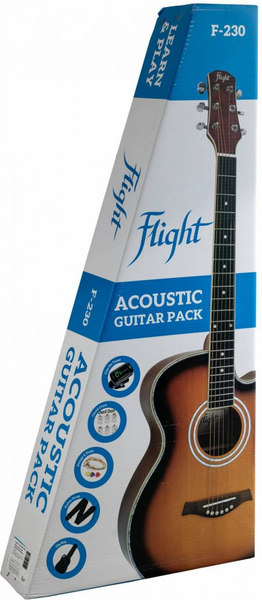 Изображение товара Акустическая гитара Flight F-230 NAT PACK