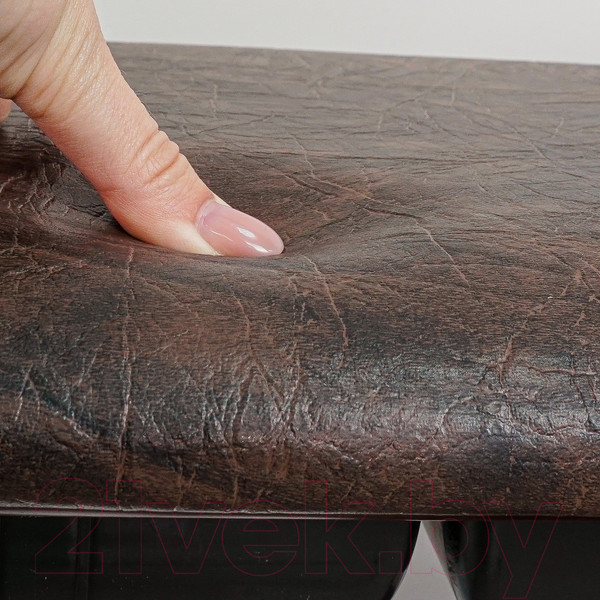 Изображение товара Полка для обуви ЗМИ Альфа 23 с сиденьем / ПДОА23С (коричневый)