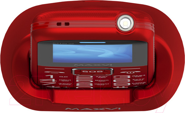 Изображение товара Мобильный телефон Maxvi B 21ds up (красный)