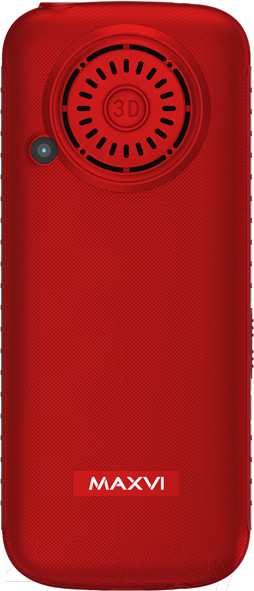 Изображение товара Мобильный телефон Maxvi B 21ds up (красный)