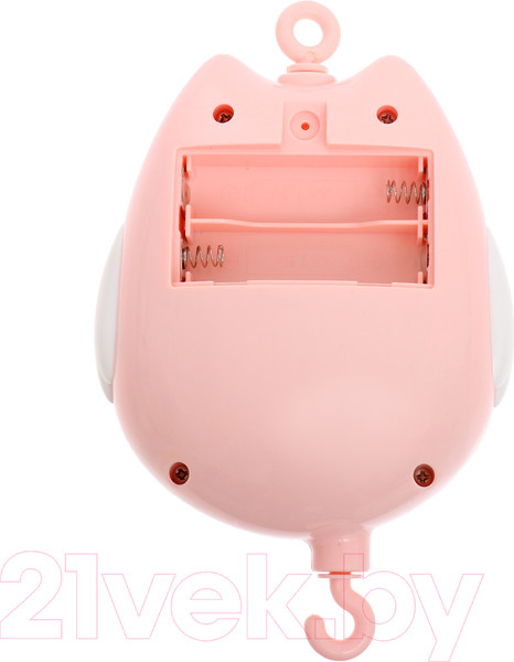 Изображение товара Мобиль на кроватку Sima-Land Песенки совушки RT668-13 / 10242888 (розовый)