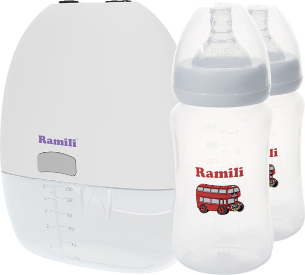 Изображение товара Молокоотсос электрический Ramili С двумя дополнительными бутылочками 240ML / SE150240MLX2