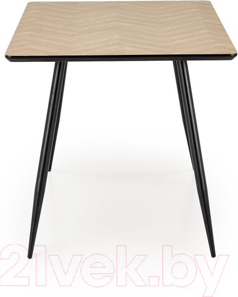 Изображение товара Обеденный стол Halmar Berto (натуральный/черный)