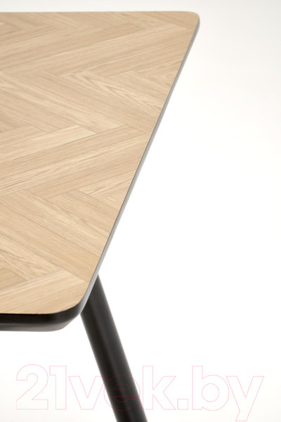 Изображение товара Обеденный стол Halmar Berto (натуральный/черный)