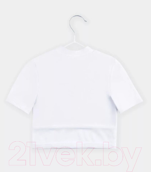 Изображение товара Футболка детская Amarobaby Best / AB-OD22-B2701/00-128 (р.128, белый)
