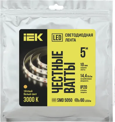 Изображение товара Светодиодная лента IEK LSR2-1-060-20-3-05