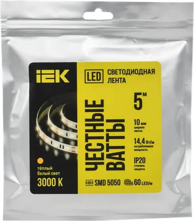 Изображение товара Светодиодная лента IEK LSR2-1-060-20-3-05