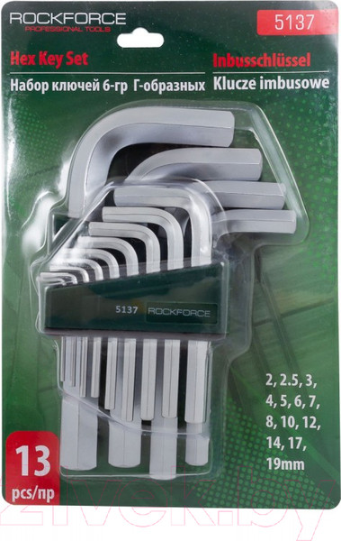 Изображение товара Набор ключей RockForce RF-5137