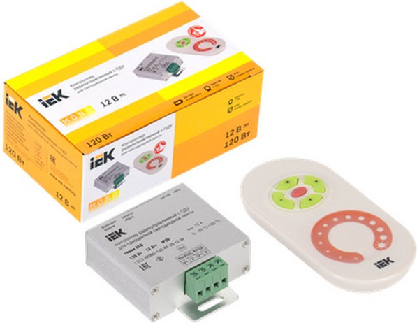 Изображение товара Контроллер для дюралайта IEK LSC1-MONO-120-RF-20-12-W