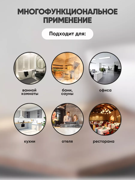 Изображение товара Набор аксессуаров для ванной La and Te beaute LT-BSPB-1BK (53475)