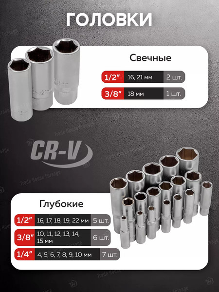 Изображение товара Универсальный набор инструментов Disen DS38841(57288)