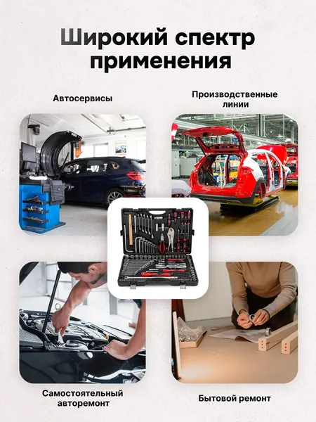 Изображение товара Универсальный набор инструментов Disen DS41421-5 (57319)