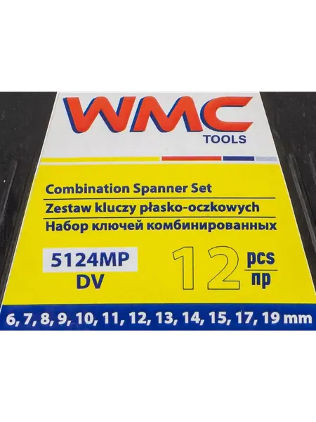 Изображение товара Набор ключей WMC Tools WMC-5124MP DV (58309)
