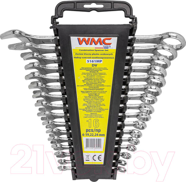 Изображение товара Набор ключей WMC Tools WMC-5161MP DV (58310)