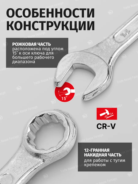 Изображение товара Набор ключей WMC Tools WMC-5161MP DV (58310)