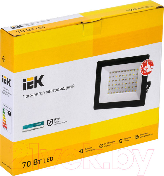 Изображение товара Прожектор IEK LPDO601-070-40-K02