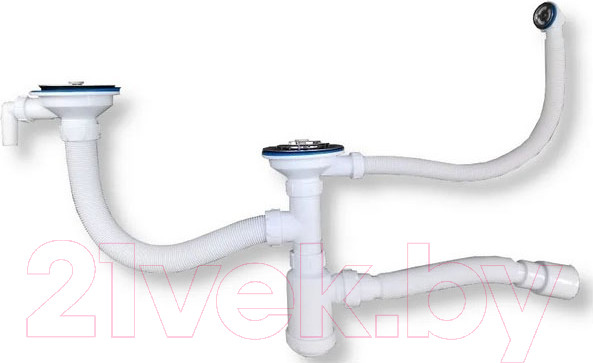 Изображение товара Сифон Sanplast Grand + гофра СНР391-11-01