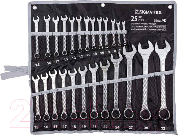 Изображение товара Набор ключей Sigmatool 5261PD (58559)