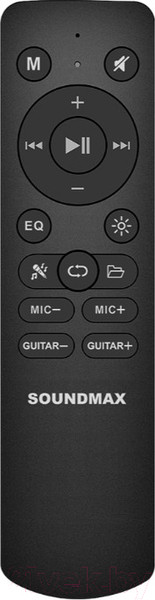 Изображение товара Портативная акустика SoundMax SM-MS4210 (черный)